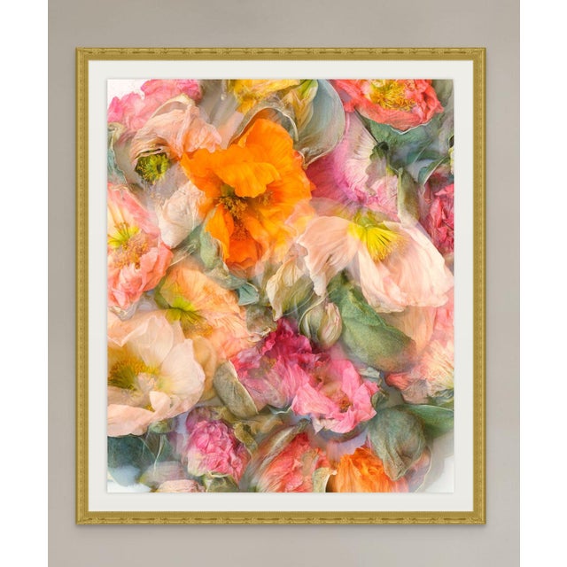 Pastel Color Abstract Poppies For Sale In New York - Image 6 of 6