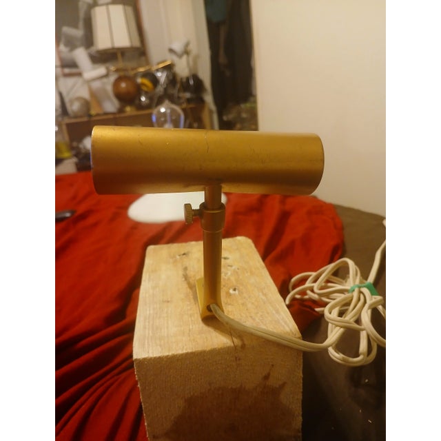 1970s Petite Brass Picture /Piano Lamp For Sale In San Diego - Image 6 of 11