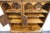 Sprague and Carleton Country Cabinet Solid Knotty Pine Maker Rustic Americana Style 56" Custom Wall Unit / Bookcase W. Cabinets For Sale In Kansas City - Image 6 of 17