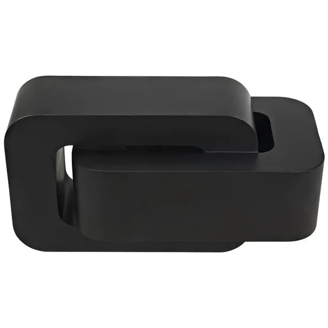 Noir NOIR Nodum Accent Table, Black Iron For Sale - Image 4 of 6