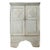1700's Swedish Gustavian Painted Cabinet For Sale