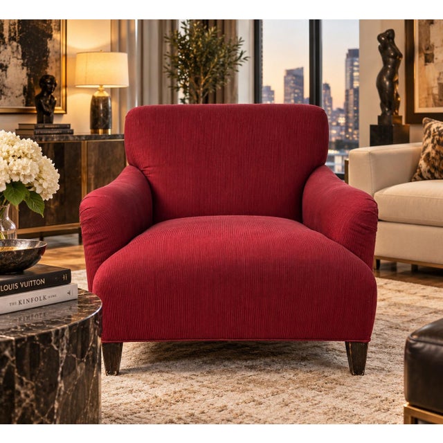 Howard and Sons Armchair For Sale In New York - Image 6 of 6