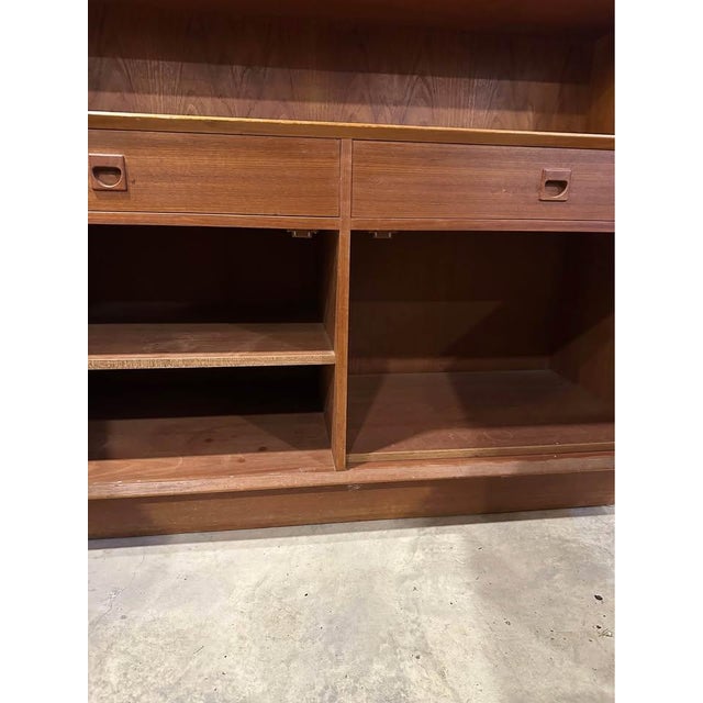 Mid-Century Modern 1960s Danish Mid-Century Modern Teak Hutch / Cabinet by Brouer Mobelfabrik For Sale - Image 3 of 7