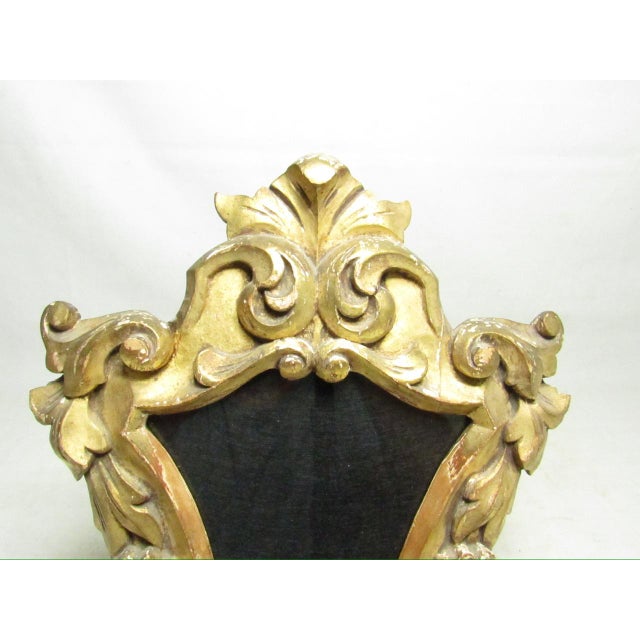 Antique Italian Giltwood Photo Frame For Sale - Image 4 of 16