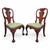 Wood Vintage Queen Anne Style Carved Mahogany Dining Chairs - Set of 12 For Sale - Image 7 of 8