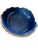 Contemporary Thai Rustic Blue Wood-Ash Glazed Pottery Bowl For Sale - Image 4 of 10