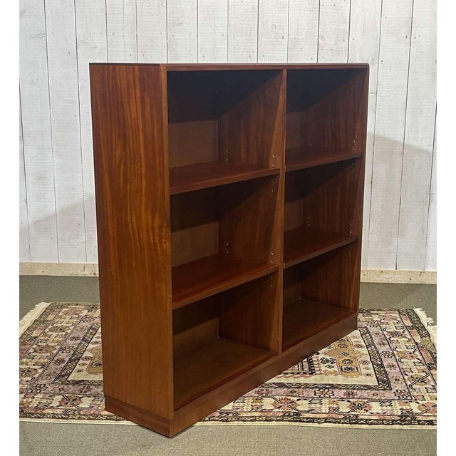 Brown Modern English Mahogany Shelf, 1990s For Sale - Image 8 of 15