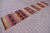 Rustic 1970s Rustic Style Hand Knotted Stripe Design Oushak Kilim Runner Rug For Sale - Image 3 of 9