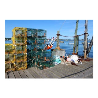 Lobster Traps Photograph by Josh Moulton For Sale