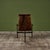 Brown Patinated Jean-Paul Rykaert Leather Sling Chair For Sale - Image 8 of 18