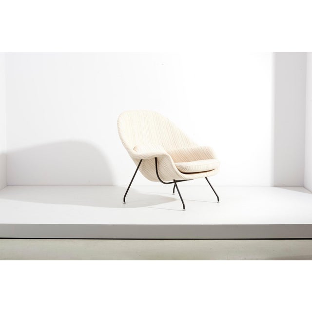 Set of Womb Chairs and Ottoman by Eero Saarinen for Knoll, Usa, 1960s For Sale - Image 6 of 18