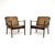 Vintage Danish Leather Armchairs from Ole Wanscher, 1960s, Set of 2 For Sale - Image 10 of 10