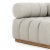 Four Hands Roma Outdoor Sectional Corner Piece, Ash For Sale - Image 4 of 12