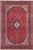 Vintage Retro Kashan Red/Blue Wool Rug - 9'9'' X 12'9'' For Sale - Image 10 of 10