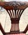 Brown Vintage Mahogany Set of 4 English Chippendale Style Dining Chairs Ball and Claw Feet For Sale - Image 8 of 17