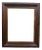 Vintage Wood Art Picture Painting Mirror Frame Fits 25.5" X 32.5" Overall 44" For Sale