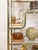 Brass Vintage Milo Baughman Style Brass Tone Etagere Shelf Vintage Hollywood Regency For Sale - Image 8 of 17