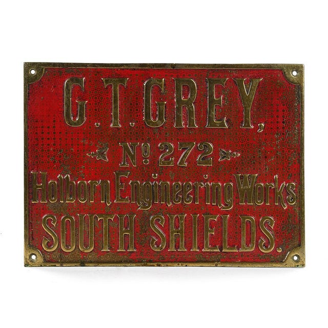 Enameled Plaque from G. T. Grey For Sale - Image 4 of 4