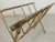 Brass and Bamboo Magazine Rack, 1970s For Sale - Image 12 of 14