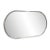 Silver Simone Oval Capsule Mirror For Sale - Image 8 of 8