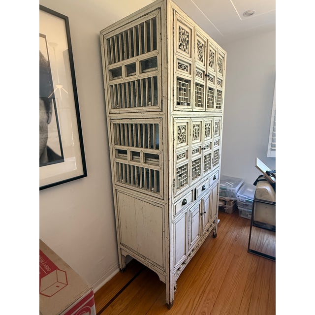 Asian Antique Beautiful Asian Antique Reclaimed Cabinet From Abc Home, , Attributed For Sale - Image 3 of 7