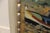 Textile Mid Century Oil Painting of French Fishing Town by Artist Tanguy Le Roy For Sale - Image 7 of 10