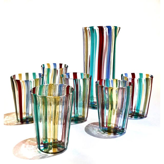 Murano Glasses by Mariana Iskra for Ribes Collectable, 2004, Set of 7 For Sale - Image 18 of 18