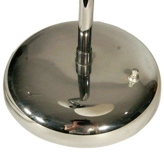 1970s Chrome Post-Modern Vine-Like Table Lamp in the Manner of Robert Sonneman For Sale - Image 5 of 5