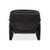Black Leather Atlanta Armchair from Lauuser For Sale - Image 6 of 9