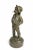 19th Century French Patinated Bronze Figural Sculpture A Boy Holding A Cigarette. Louis Kley (1833 - 1911) France Signed:...