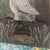 1970s Mid-Century Modern Folk Art Style Snowy Owl Oil Painting – Original Woodland Biophilic Canvas For Sale - Image 5 of 12