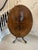 Fine Victorian burr walnut oval centre table having a superior quality oval burr walnut top, a thumb moulded edge and burr...