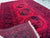Red Turkmen Bokhara Hand-Knotted Wool Rug - 4'6" X 6'4" For Sale - Image 12 of 12