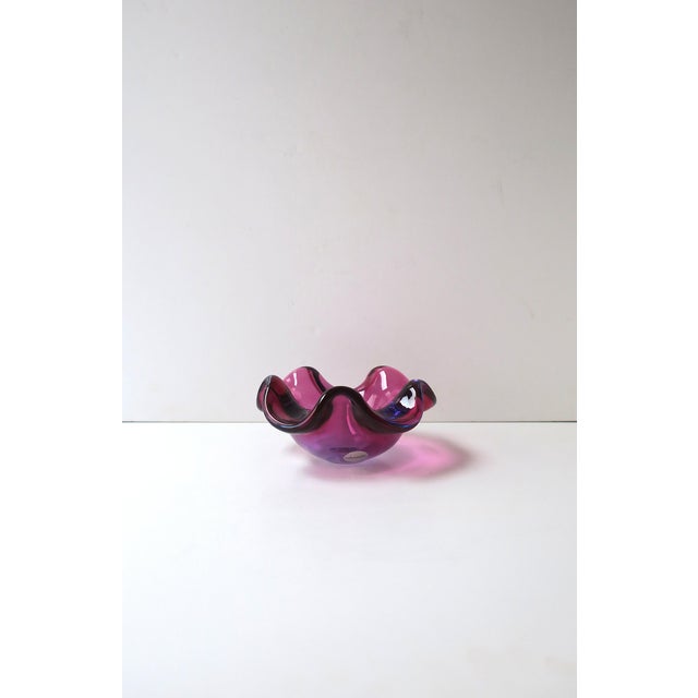 Italian Murano Bowl, Midcentury Modern Design, Mid 20th Century, Italy For Sale In New York - Image 6 of 9