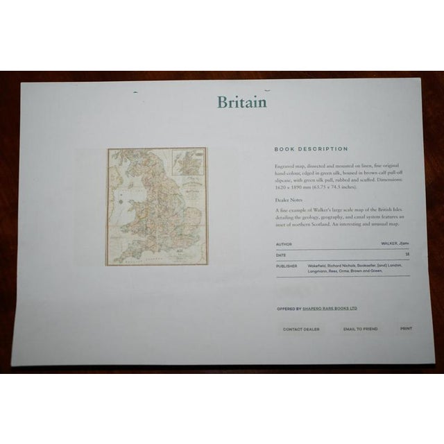 Large Inland Navigation Map of Canals and Railroads, 1830 For Sale - Image 18 of 18