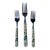 1970s Rustic Country Core Heartland Trio of Forks - Set of 3 For Sale