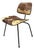 1950s Early Eames style DCM Dining Chair With Original Hair on Hide Upholstery, Cowhide For Sale