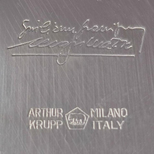 Silver Cocktail Shaker by Sergio Mazza and Giuliana Gramigna for Arthur Krupp, 1970s For Sale - Image 8 of 9