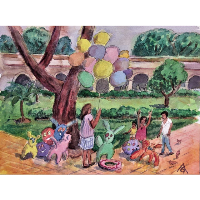 Arnold A. Grossman, Oaxaca Playtime, Circa 1970 For Sale