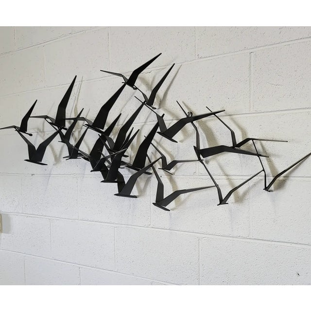 1960s Curtis Jere Birds in Flight Wall Sculpture Chairish