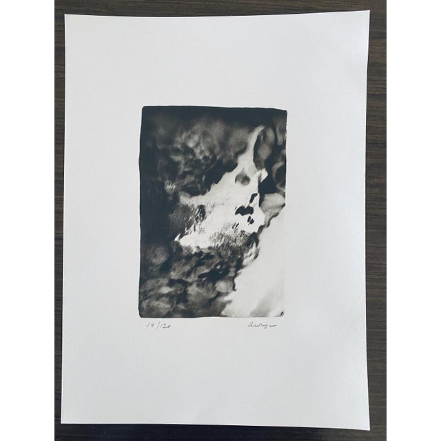 Dark Gray Andre Naggar, French Contemporary Collotype Photograph Black White Photograph, 1996 For Sale - Image 8 of 12
