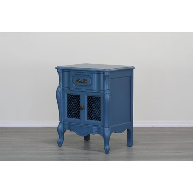 Vintage pair of French style nightstands These nightstands are solid built with dovetail joints These nightstands are...