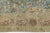 Antique 19th Century Tabriz Wool Area Rug, Blue Tree of Life For Sale - Image 10 of 12