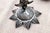 Filigree Silver Table Cross with Reliefs For Sale - Image 5 of 6