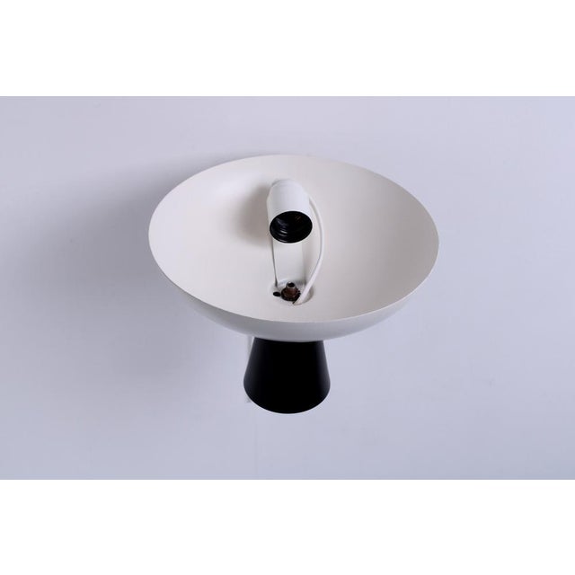 Black & White Brass Diabolo Wall Sconce from Stilnovo, 1950s For Sale - Image 12 of 18
