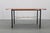 Metal Vintage Italian Coffee Table with Teak Veneer, 1970s For Sale - Image 7 of 18
