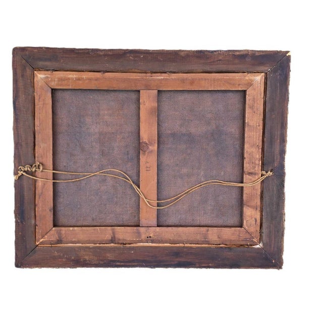 Charles Louis Auguste Weisser, Village Landscape, Late 19th Century, Oil on Canvas, Framed For Sale - Image 7 of 12