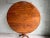 Wood 19th Century Antique Queen Anne Mahogany. Round Tea Tilt Top Side Table For Sale - Image 7 of 8