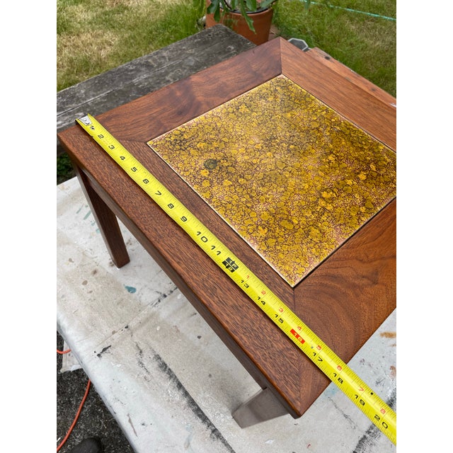 Brown 1960s Constellation End Table by John Keal for Brown Saltman For Sale - Image 8 of 9