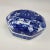 Vintage Flow Blue Porcelain Octagonal Trinket Box in Staffordshire Tradition For Sale In San Francisco - Image 6 of 10